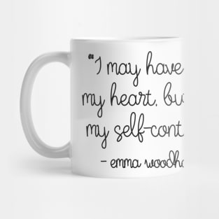 lost my heart, emma woodhouse Mug